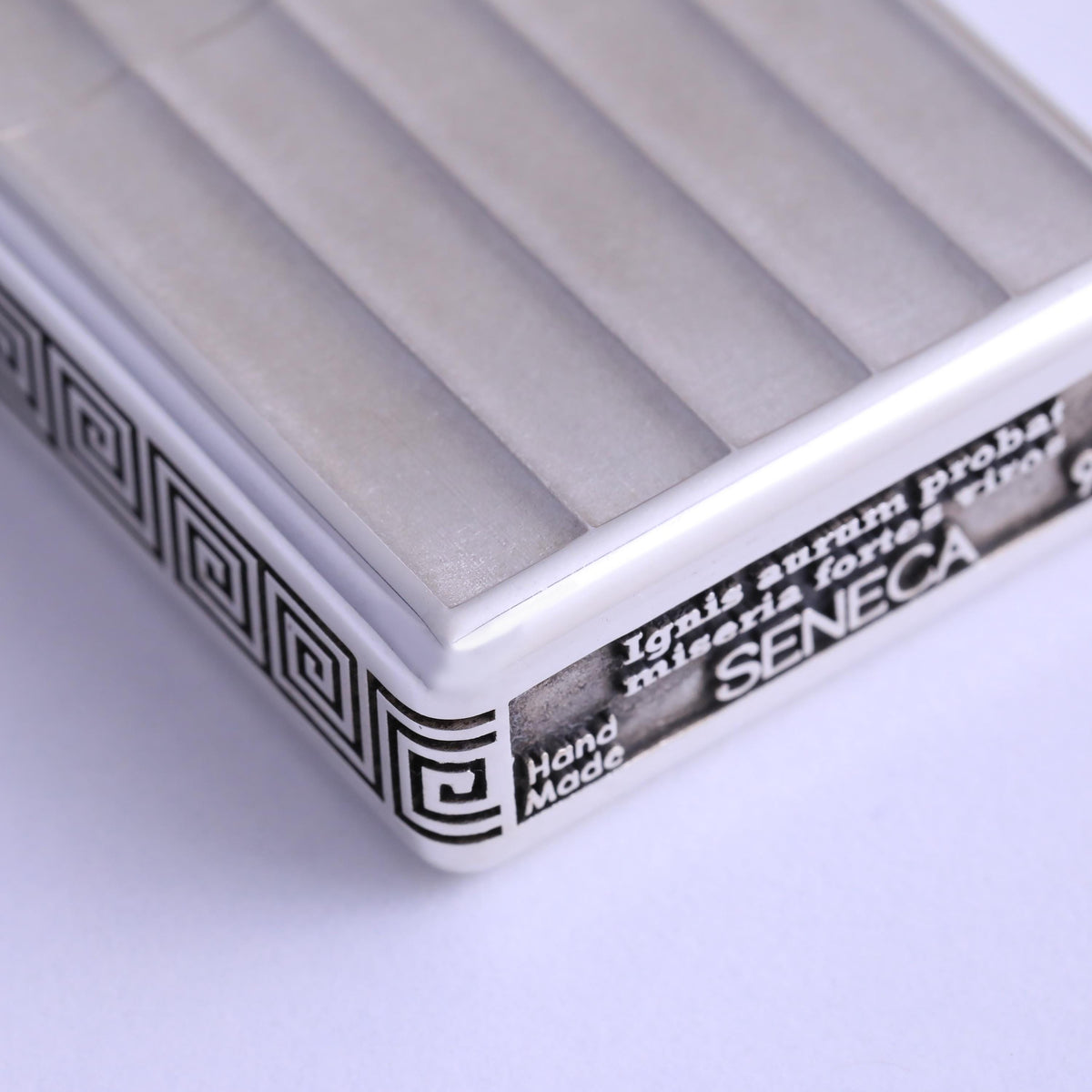 Eterna Sterling Silver Cigar Lighter — detail view 2 by Seneca Jewelry