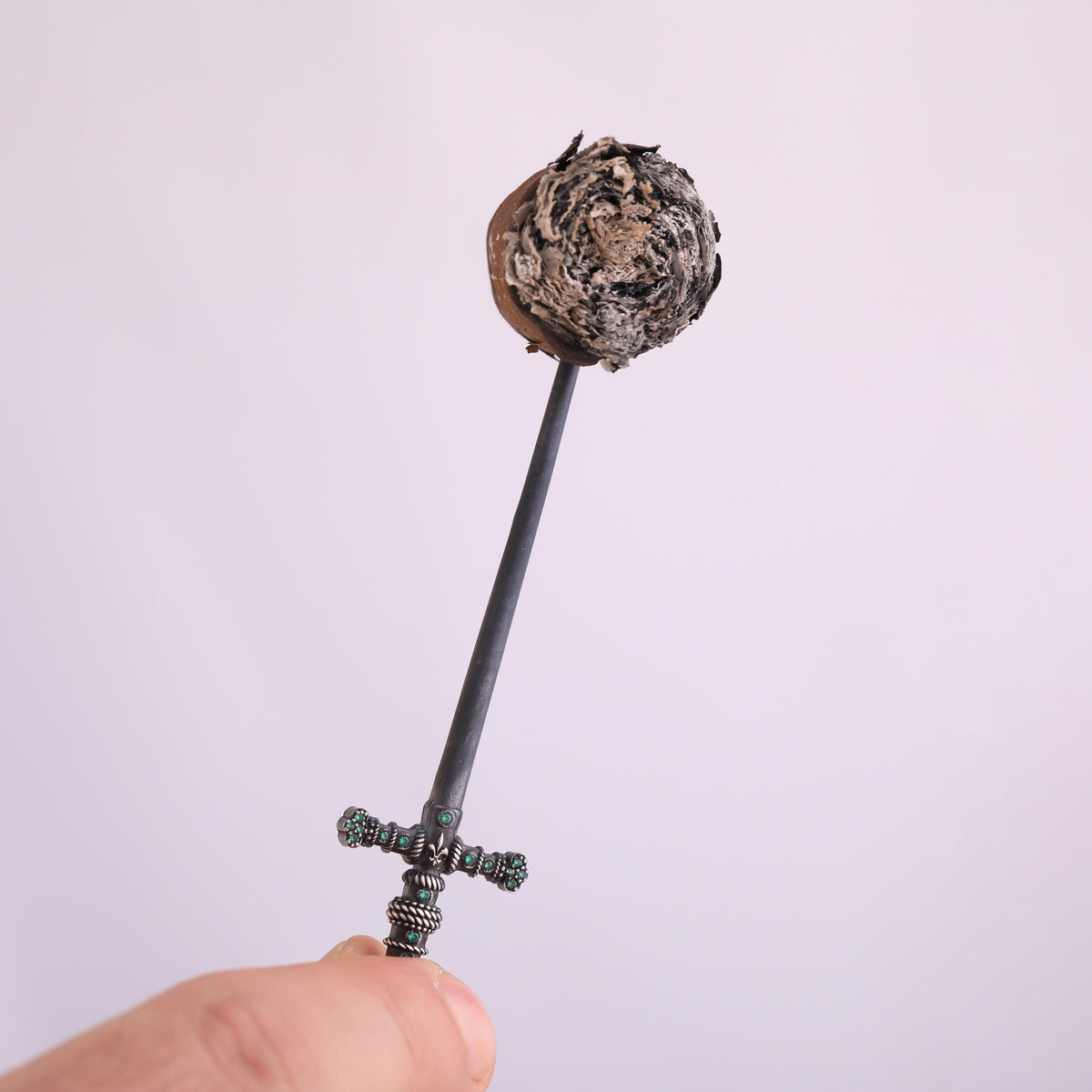 Eterna Byzantine Sword Cigar Nubber — detail view 4 by Seneca Jewelry