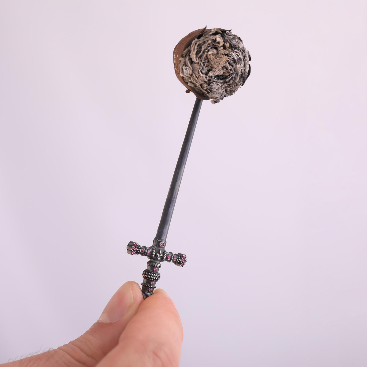 Eterna Byzantine Sword Cigar Nubber — detail view 3 by Seneca Jewelry