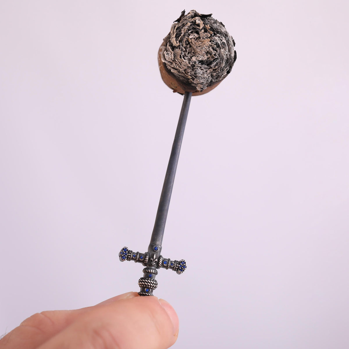 Eterna Byzantine Sword Cigar Nubber — detail view 5 by Seneca Jewelry